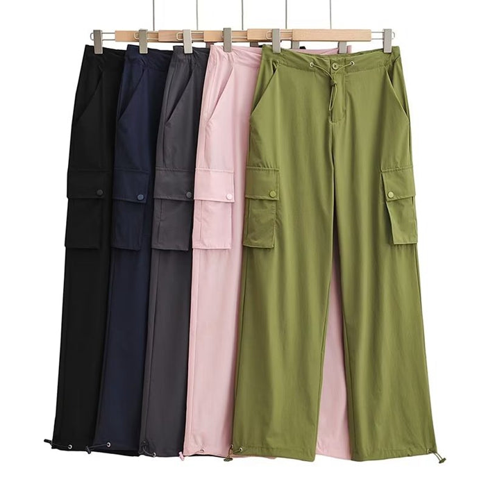 Anais Wide Leg Casual Pants