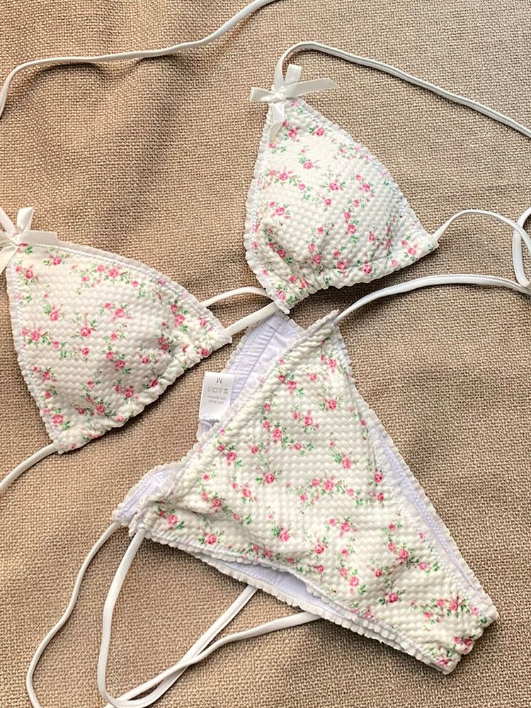 Cecelia Mini Floral Bikini Set