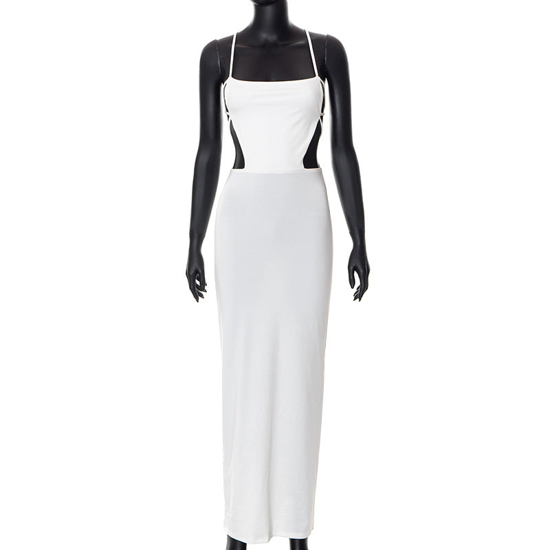 Koia Bodycon Backless Maxi Dress