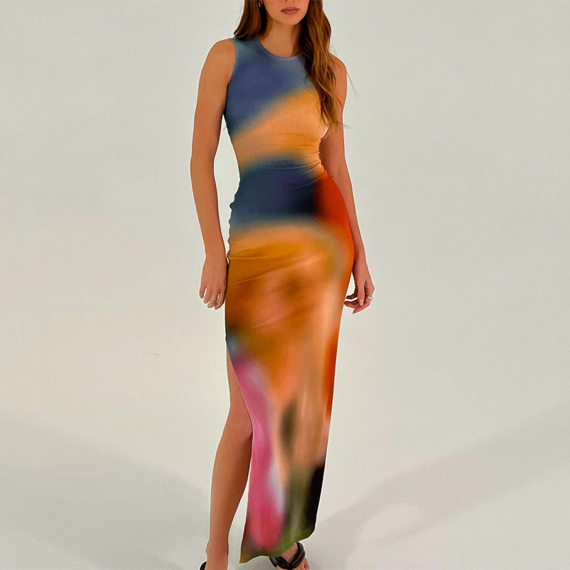 Mathis Tie-Dye Maxi Dress