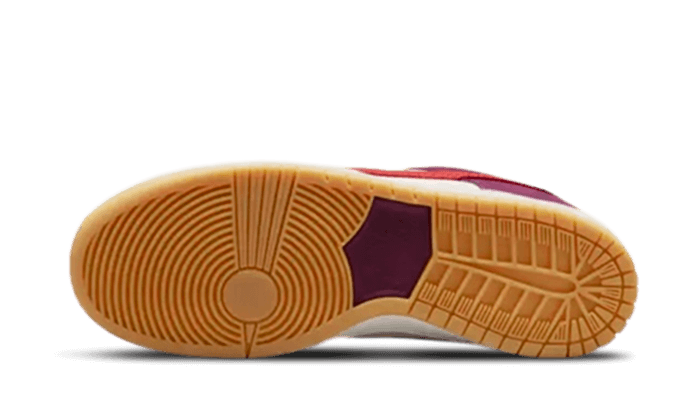 SB DUNK LOW SKATE LIKE A GIRL BORDEAUX