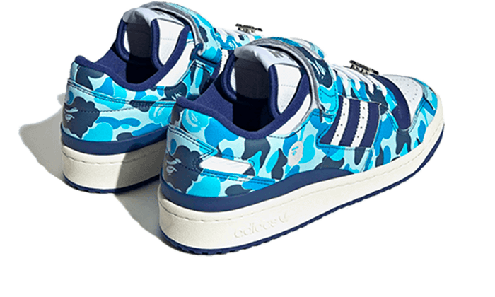 Forum 84 Low Bape 30th Anniversary Blue Camo