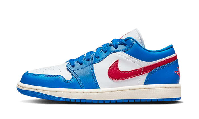Air Jordan 1 Low Sport Blue Gym Red