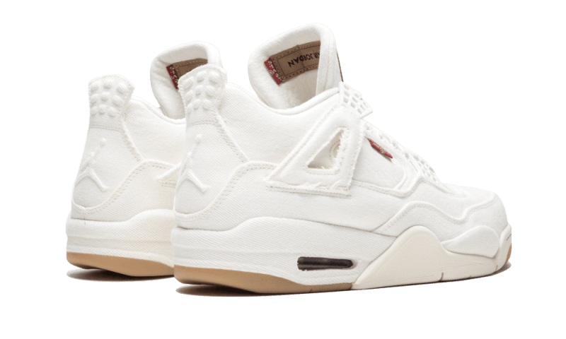 Air Jordan 4 Retro Levi's White