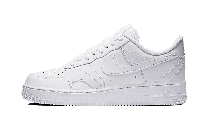 Air Force 1 Low Misplaced Swooshes Triple White