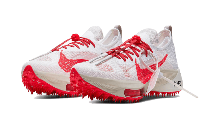 Air Zoom Tempo NEXT% Off-White White Solar Red